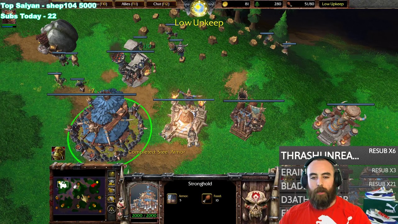 Bajheera - WC3: TAUREN + BLOODLUST = OP?! - Warcraft III Reforged Beta