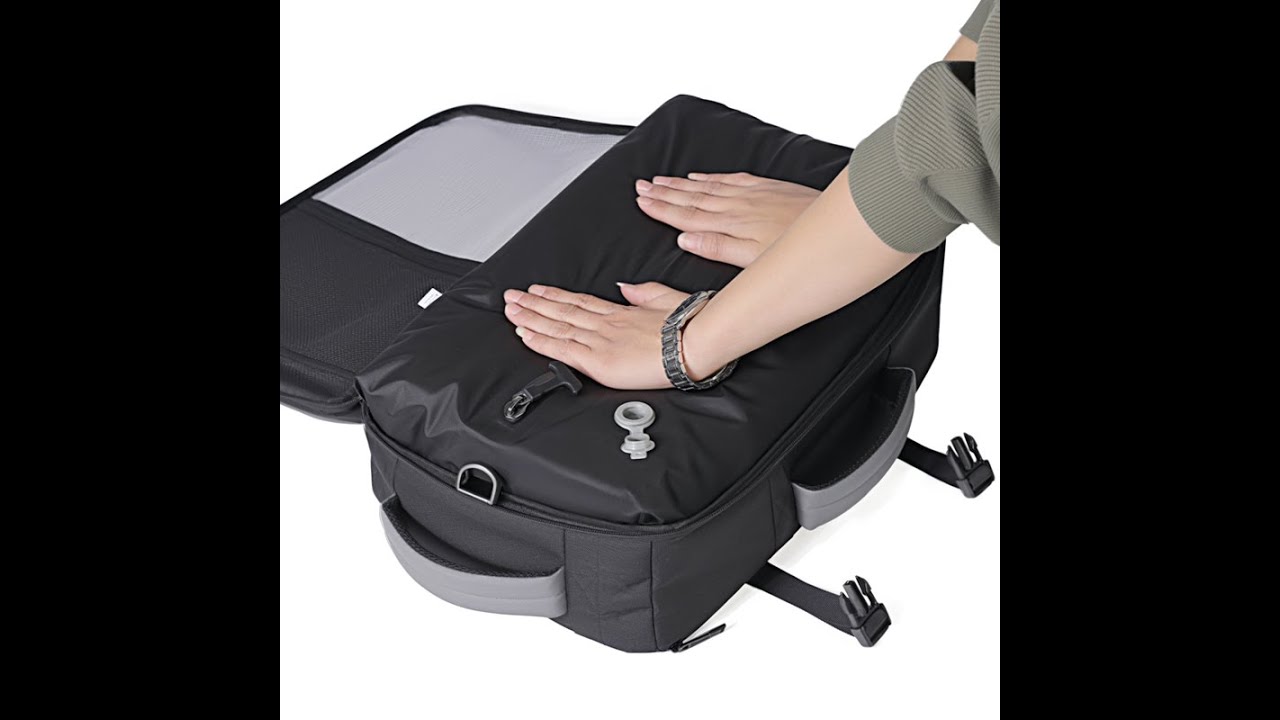 The new vacuum backpack is suitable for travel and business trips.