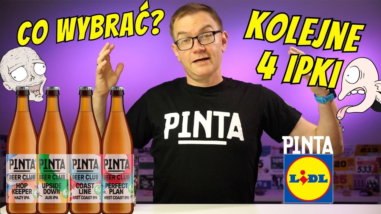 Beer Club: Hop Keeper, Upside Down, Coast Line, Perfect Plan - PINTA