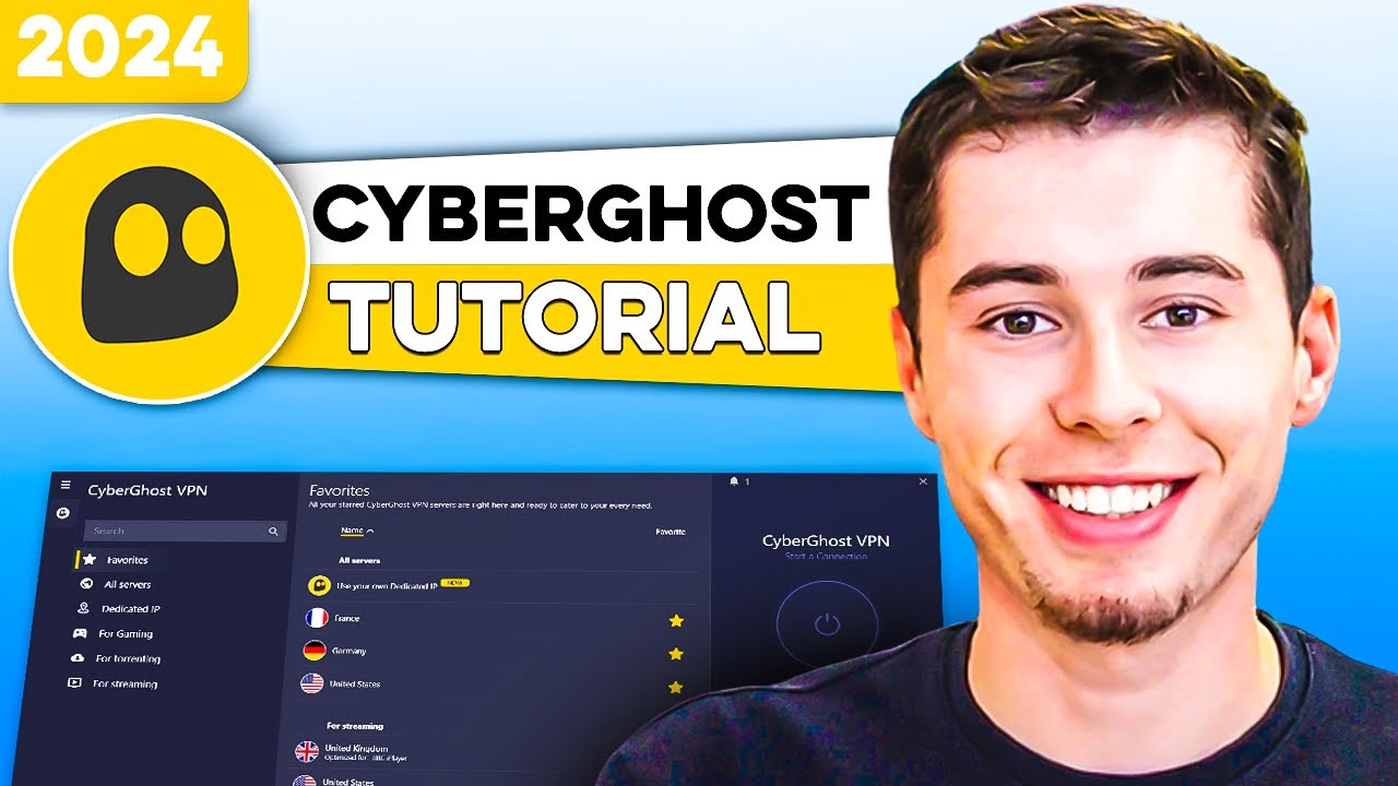 Cyberghost Tutorial for Beginners - Step by Step