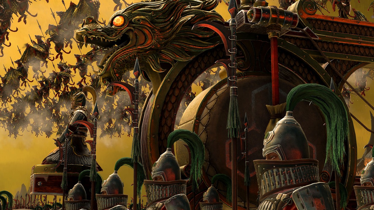 Warriors of Chaos VS Grand Cathay - Total War: Warhammer 3