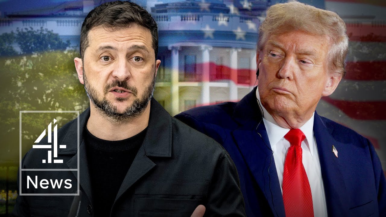 Russian drones hit Ukraine with Zelenskyy set to meet Trump