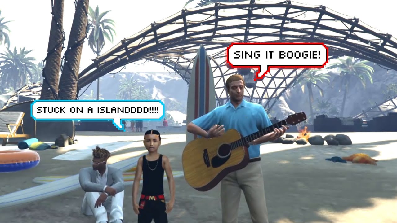 🤣BOOGIE & IRAQ VISITS A PRIVATE ISLAND! (GTA RP FUNNY MOMENTS) PT. 128