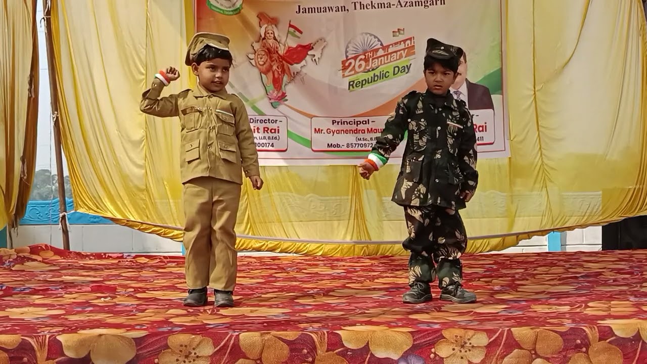 Nanha Munna Rahi hu dance video republic day celebration vdps 