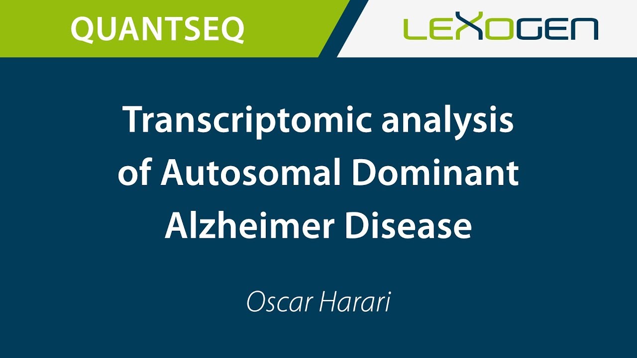 USER TALK: Transcriptomic analysis of Autosomal Dominant Alzheimer Disease