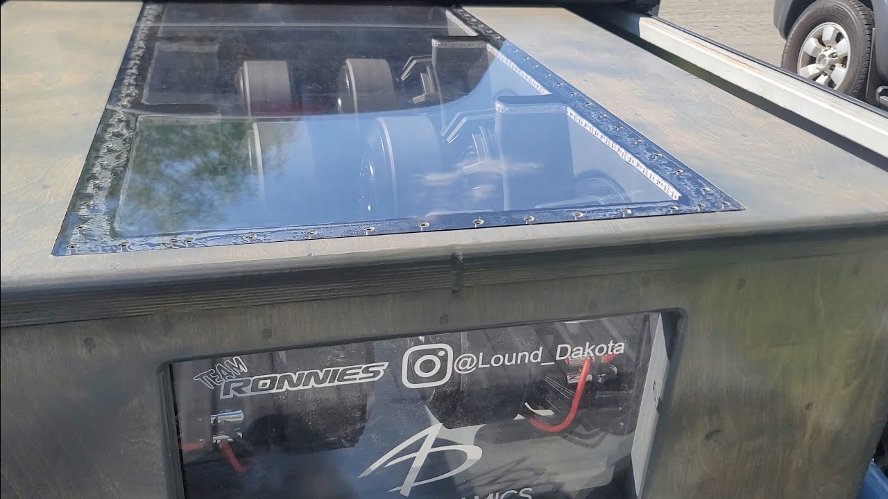 6 Audio Dynamics 12s Powered By 3 Audio Dynamics 8000 Watt Amplifiers