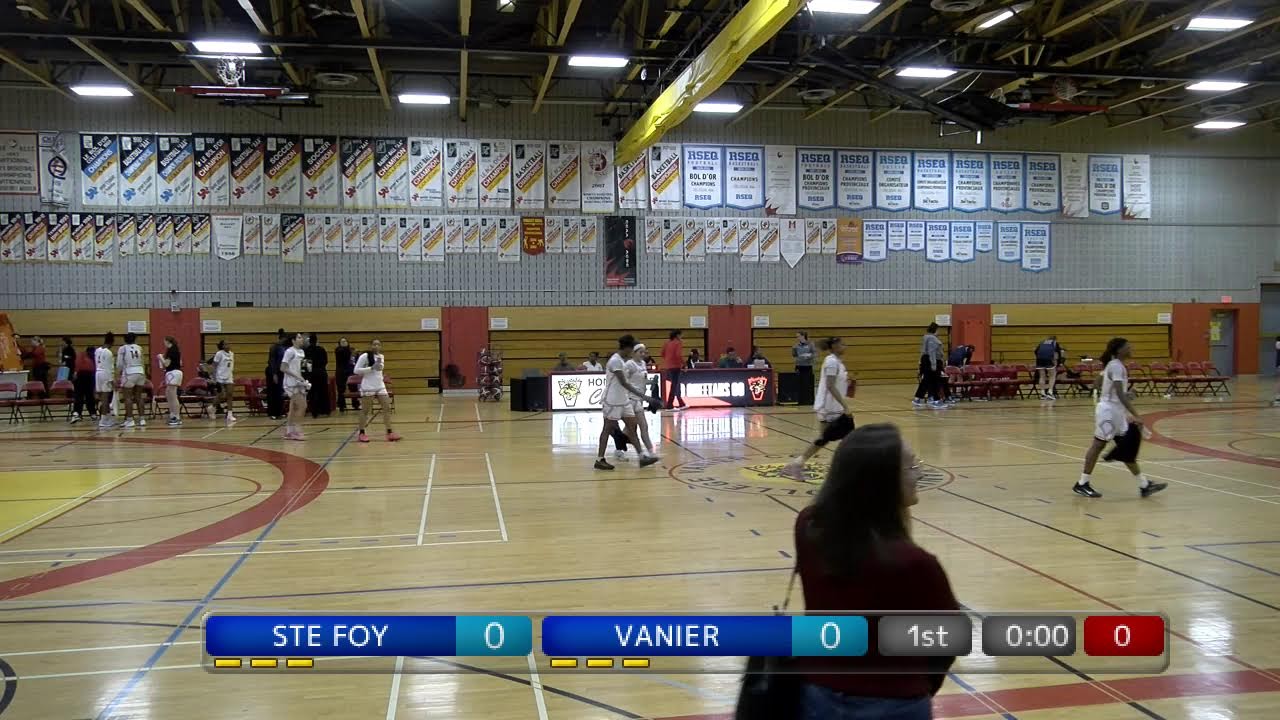 RSEQ Basketball feminin 🏀  Sainte-Foy @ Vanier [2026-02-06]