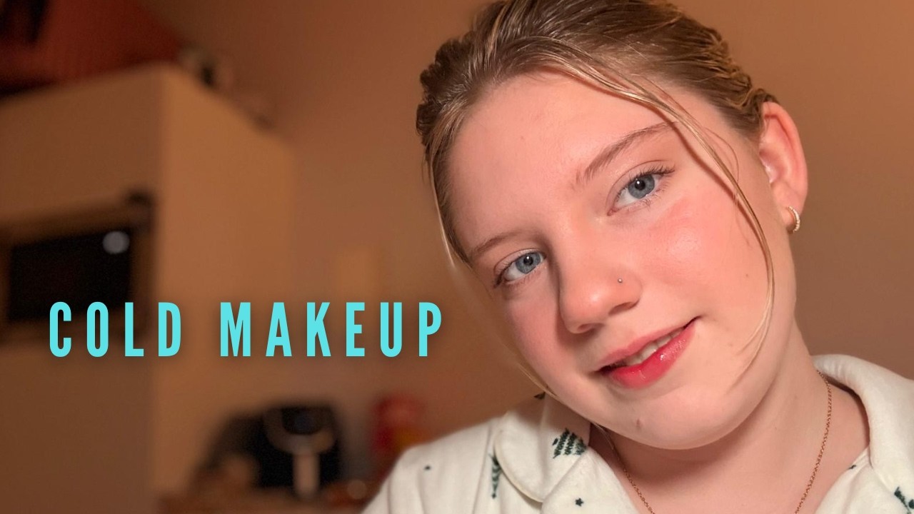 GRWM ₊˚⊹ Cold Makeup ❄️💄 || Maquillaje,✨