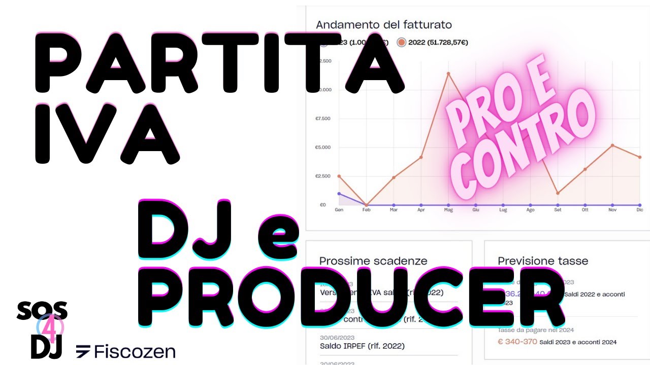 Partita IVA per DJ e Producer come funziona ? Pro e Contro