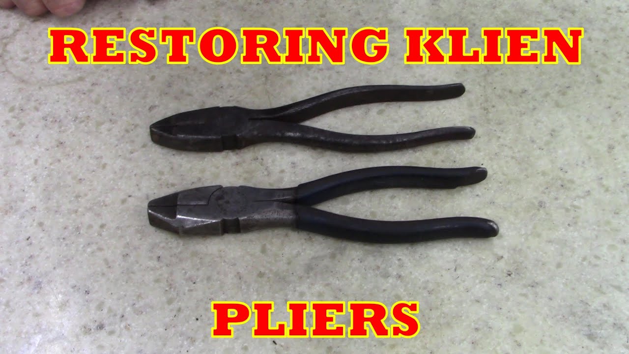 Old Klein pliers, made usable.