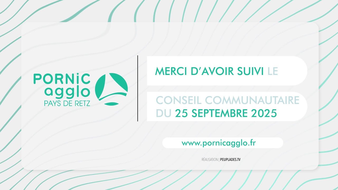 Conseil communautaire du 25 septembre 2025