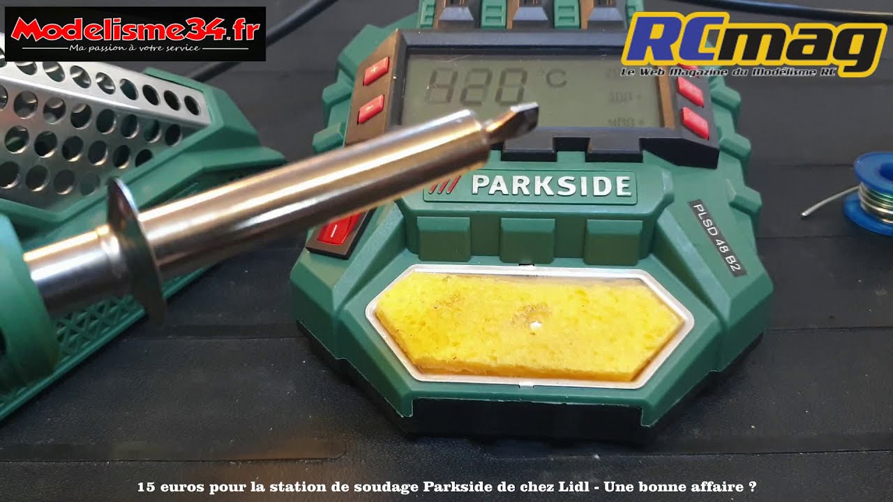 15€ pour la station de soudage numérique Parkside de chez Lidl - Une bonne affaire ?