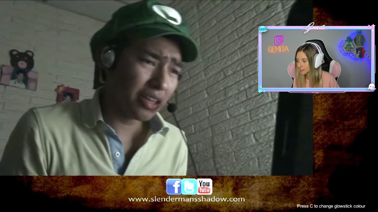 Gemita Reacciona a FernanFloo Jugando Slenderman