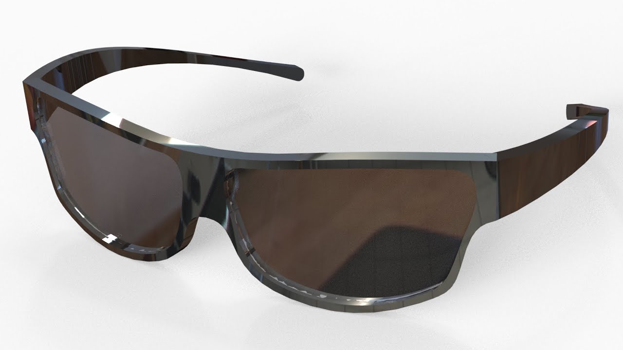 「DESIGN 227」 How to model Sun glasses - Mechanical Design | Solidworks tutorial