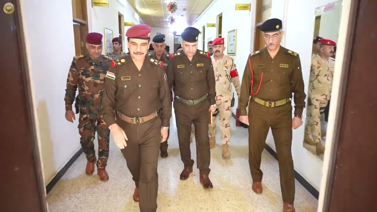 رئيس أركان الجيش يزور دائرة الإدارة والأكاديمية العسكرية وآمرية الامن السيبراني