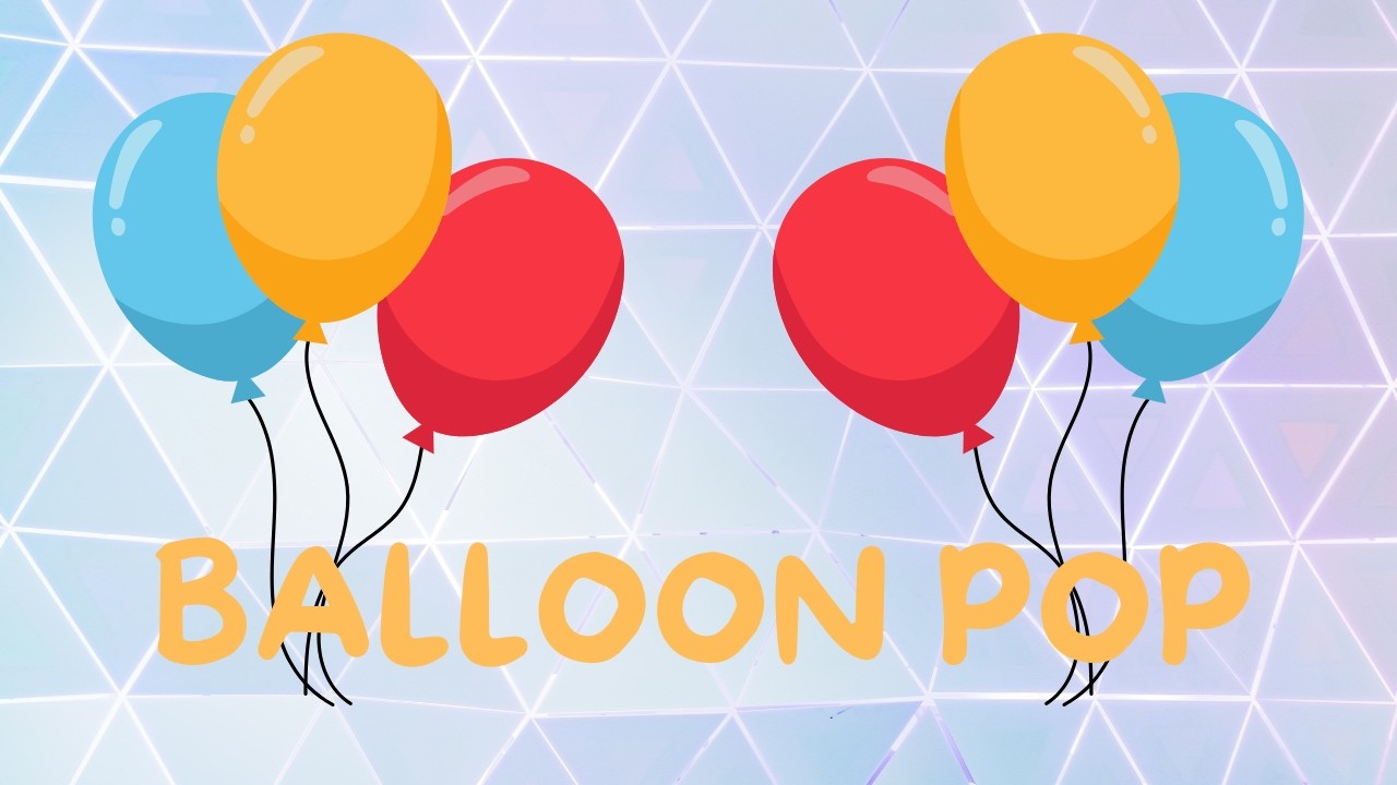Colorful Balloons – Relaxing Motion for Baby Focus