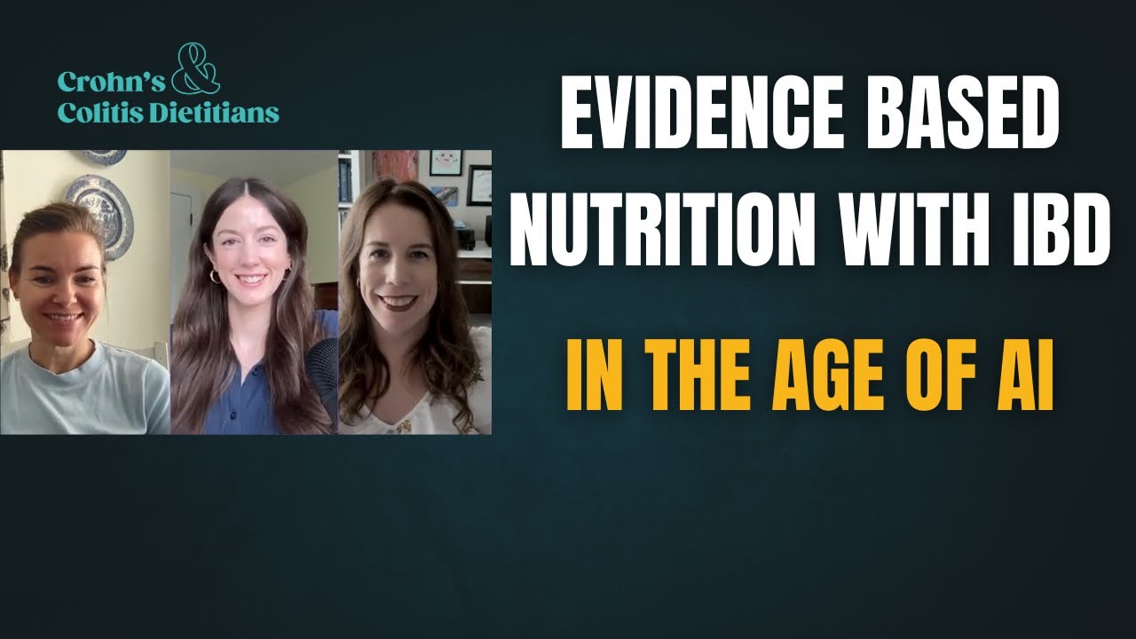 Evidence Based Nutrition in IBD - in the age of AI