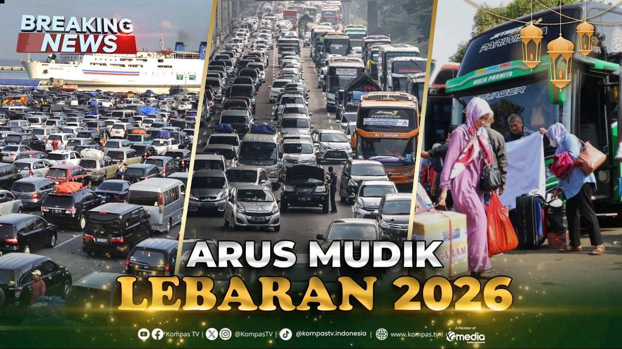 BREAKING NEWS – Puncak Arus Mudik Lebaran 2026: Kepadatan di Kalimalang hingga Tol MBZ