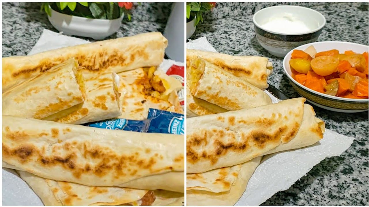 البطاطس السورى😋اشهر سندوتش لطلبة الجامعه بأقل المقادير وبكل سهوله👌