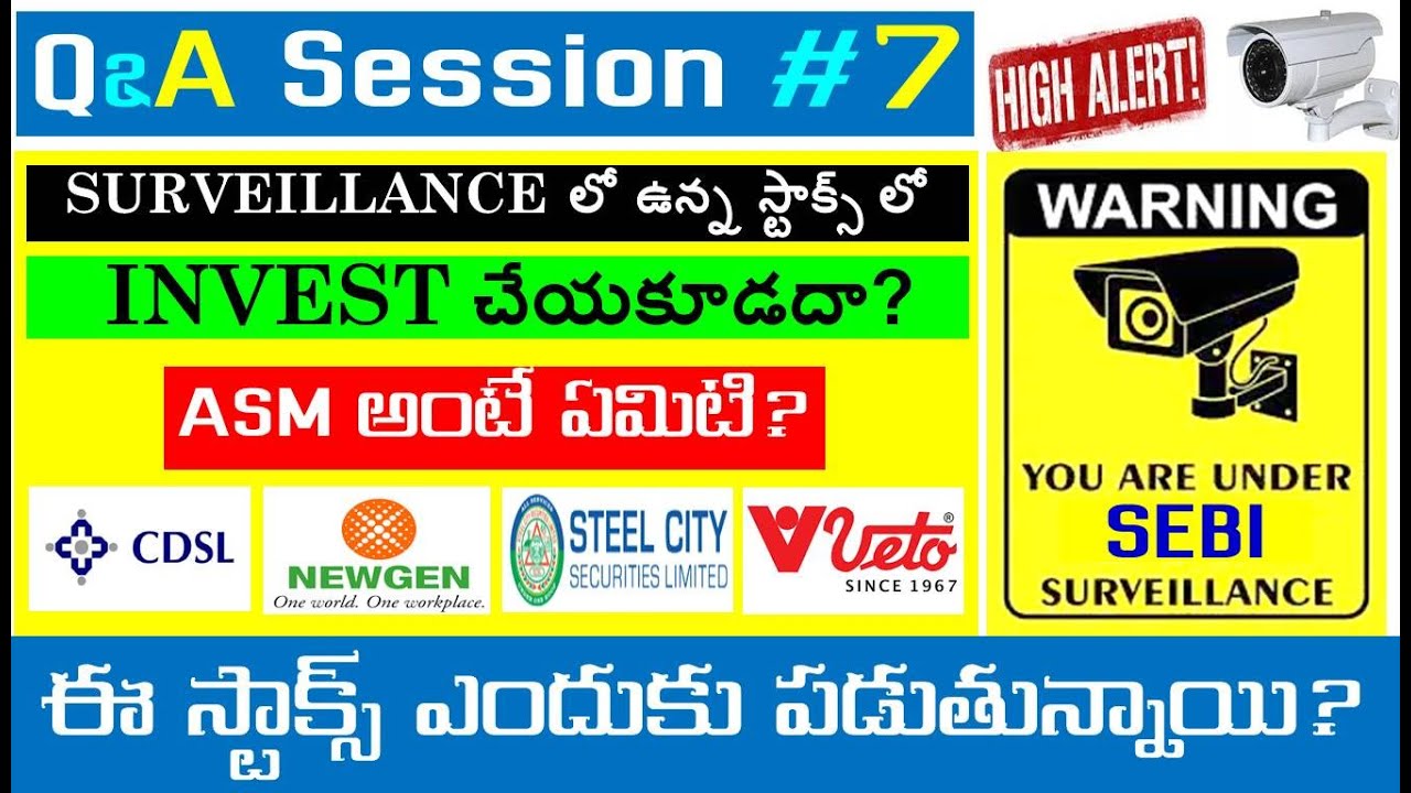 Q&A Session - 7 | What is ASM and GSM in Stock Market?