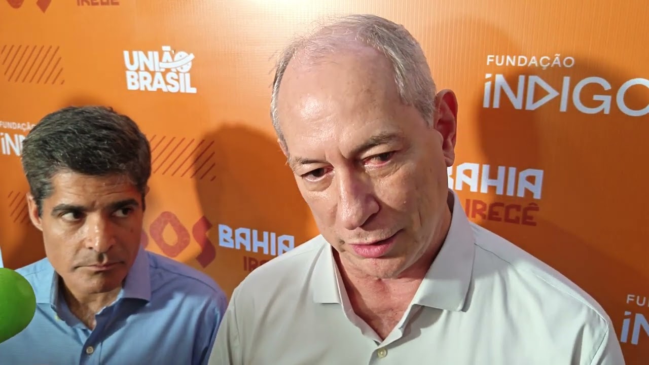 CIRO GOMES DIZ QUE PT TÁ METIDO NO BANCO MASTER E QUE ACM NETO VAI RECONSTRUIR A BA DESTRUÍDA POR PT