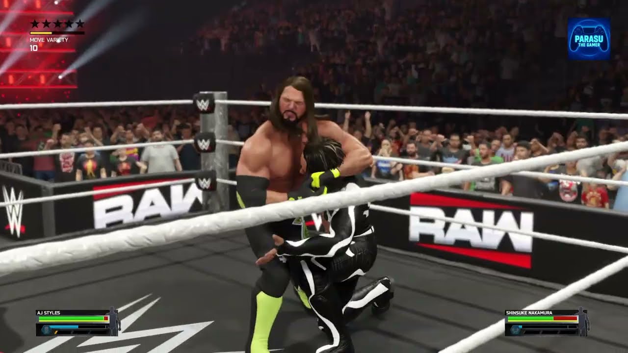 AJ STYLES VS SHINSUKE NAKAMURA