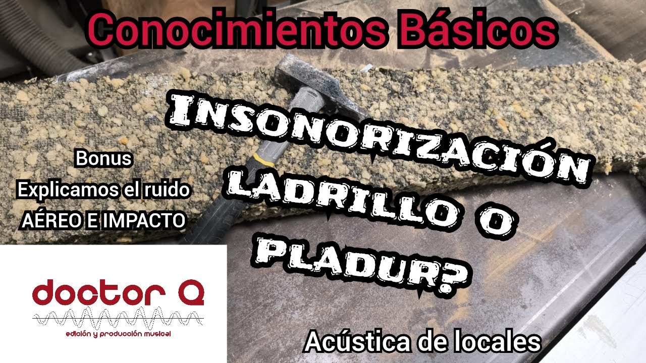 Insonorizar ladrillo o pladur? tabla de velocidad del sonido
