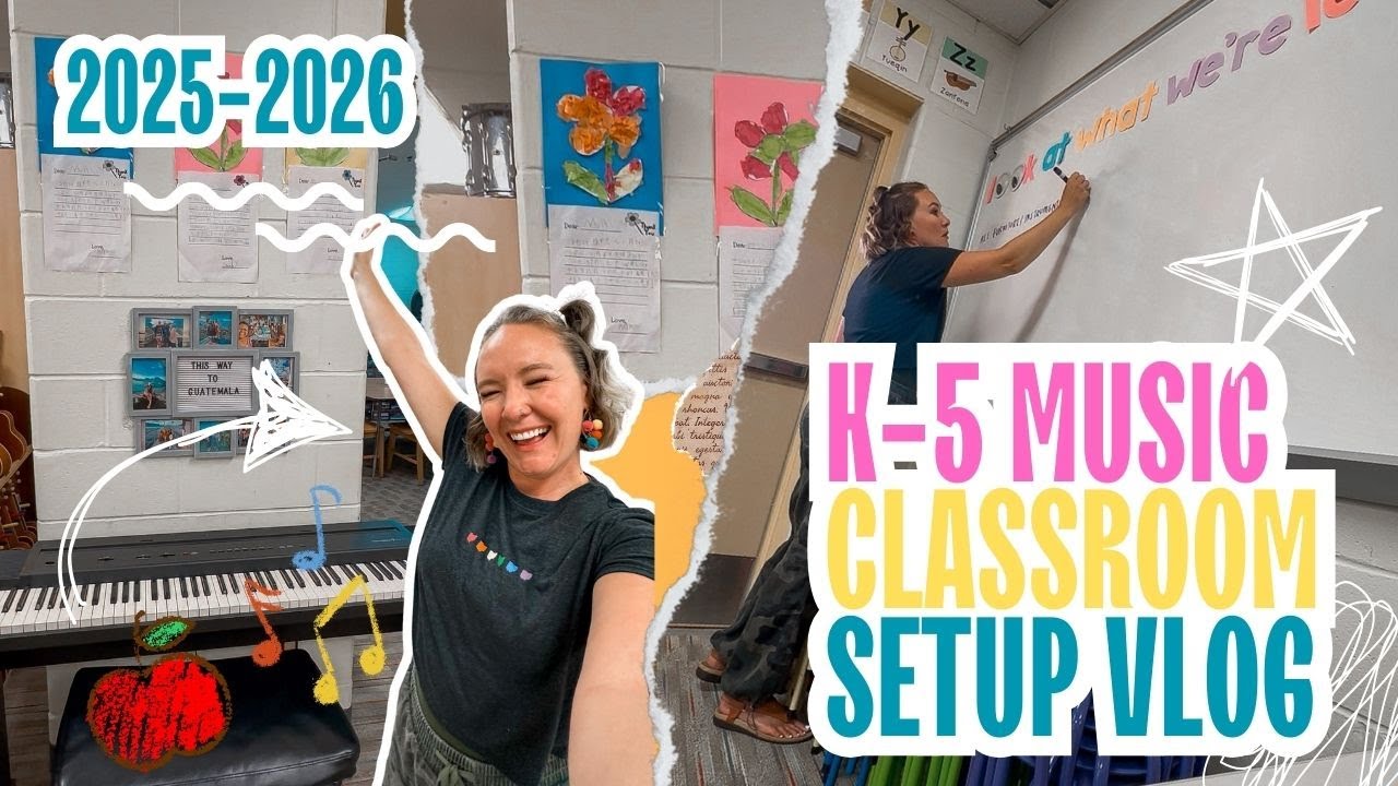 Music Classroom Organization + Setup | Elementary Back to School 2025