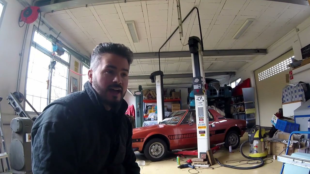 1977 Fiat X1/9 1300 how to change the timing belt