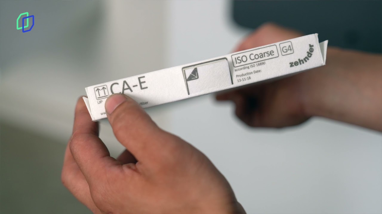 Instructievideo vervangen filters Zehnder ComfoAir E
