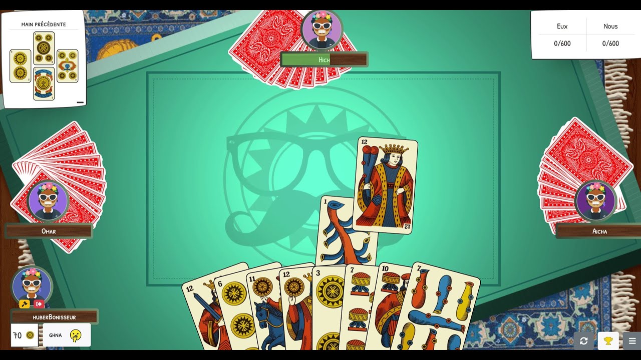 Les r&egrave;gles du Touti classique - Tutoriel Toutigame.com pour apprendre &agrave; jouer au Touti