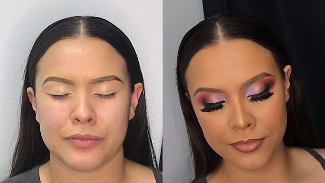 Prom inspired Transformation | Client Makeup Tutorial