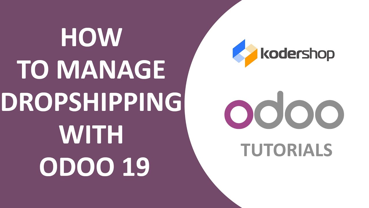 How to Manage Dropshipping with Odoo 19 | Full Workflow with Accounting & Inventory