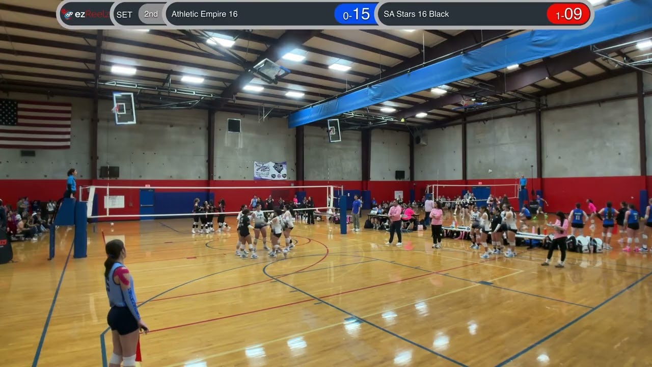 Athletic Empire 16 vs SA Stars 16 Black, 2026-02-14, Day 1, Match 1, 2nd Set