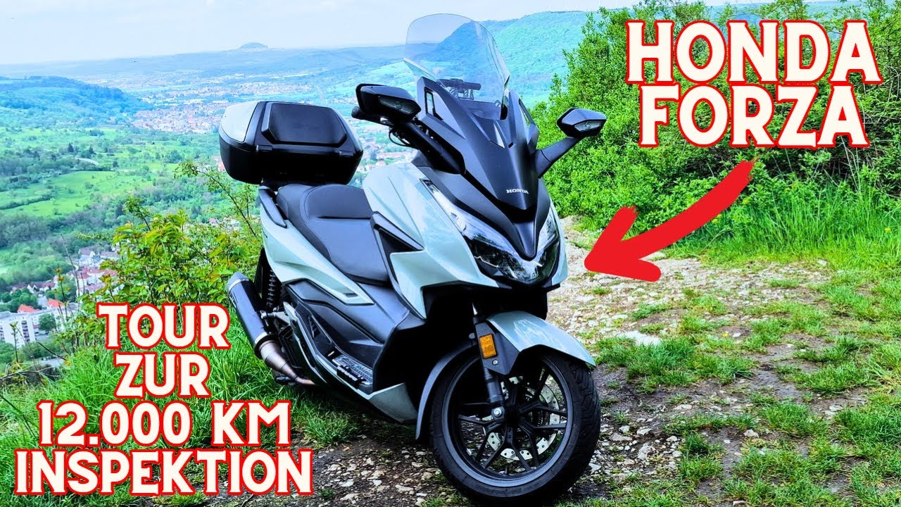 Honda Forza - Fahrt zur 12.000 Km Inspektion | Große Preisunterschiede bei Honda!?