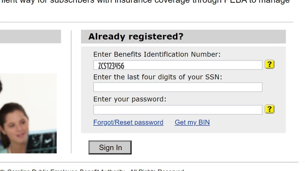 Setting up a New MyBenefits Account