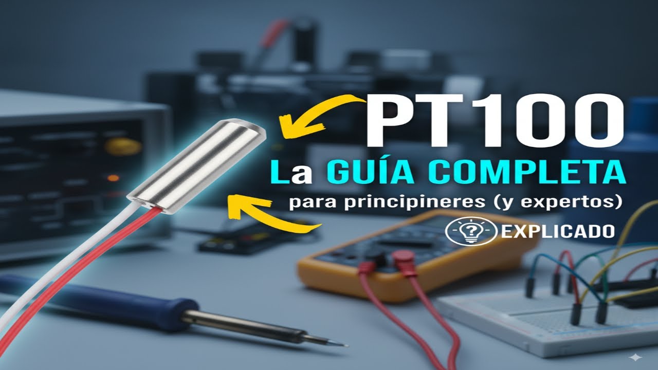 PT100 a 3 hilos: cómo funciona y cómo medirlo correctamente