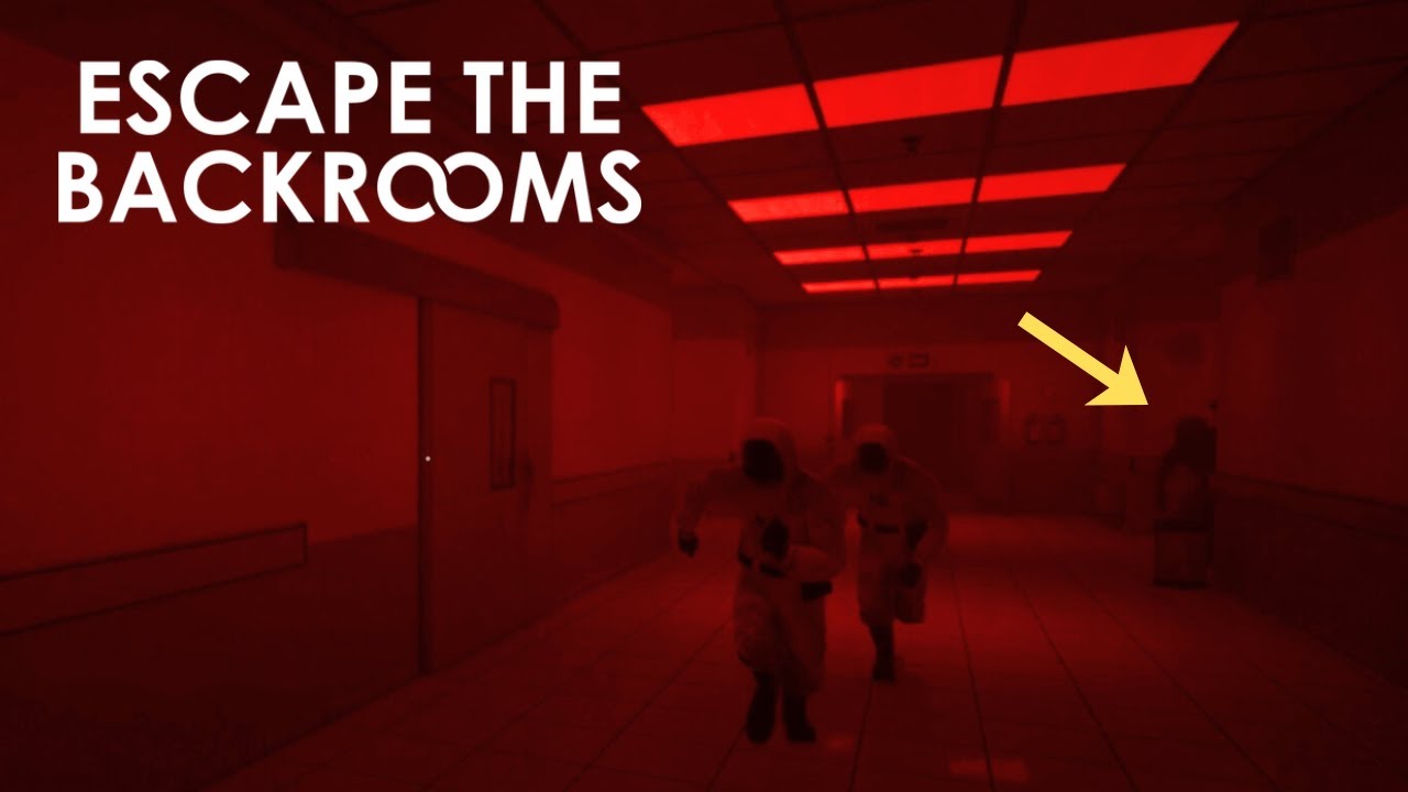 【ESCAPE THE BACKROOMS】This Scary Game Made Me Scream!! - Gameplay