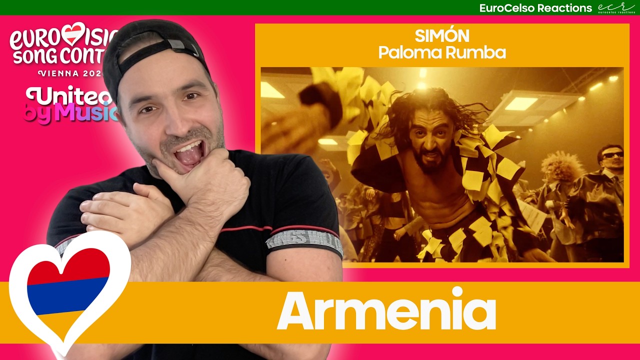 🇦🇲 Вы готовы?🔥 Реакция на SIMÓN - Paloma Rumba / Евровидение 2026 Армения