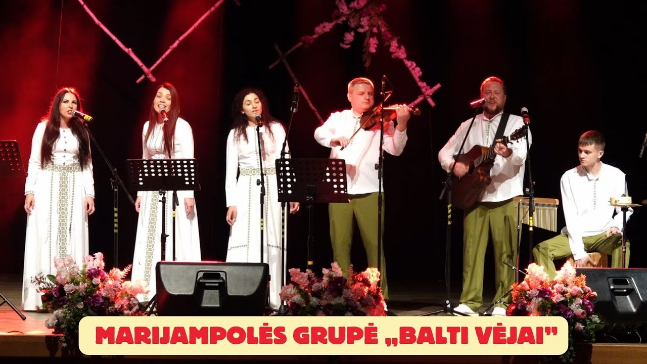 Marijampolės modernaus folkloro grupė „Balti vėjai".