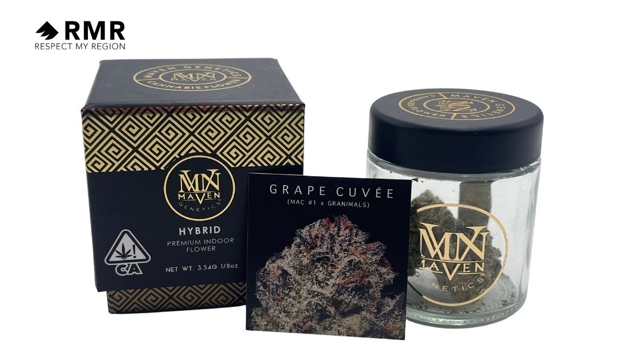 Grape Cuv&eacute;e Strain Review Featuring Maven Genetics in California
