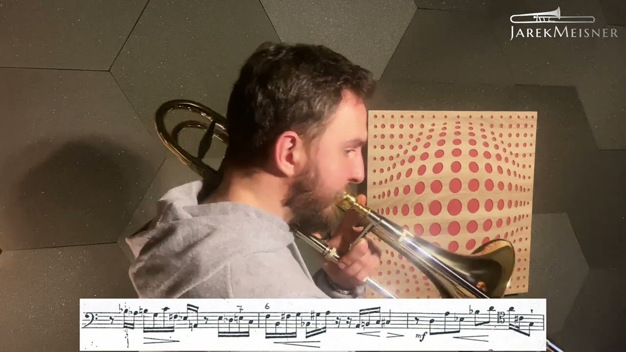 Marcel Bitsch - Etude no. 7/ Jarek Meisner / Trombone