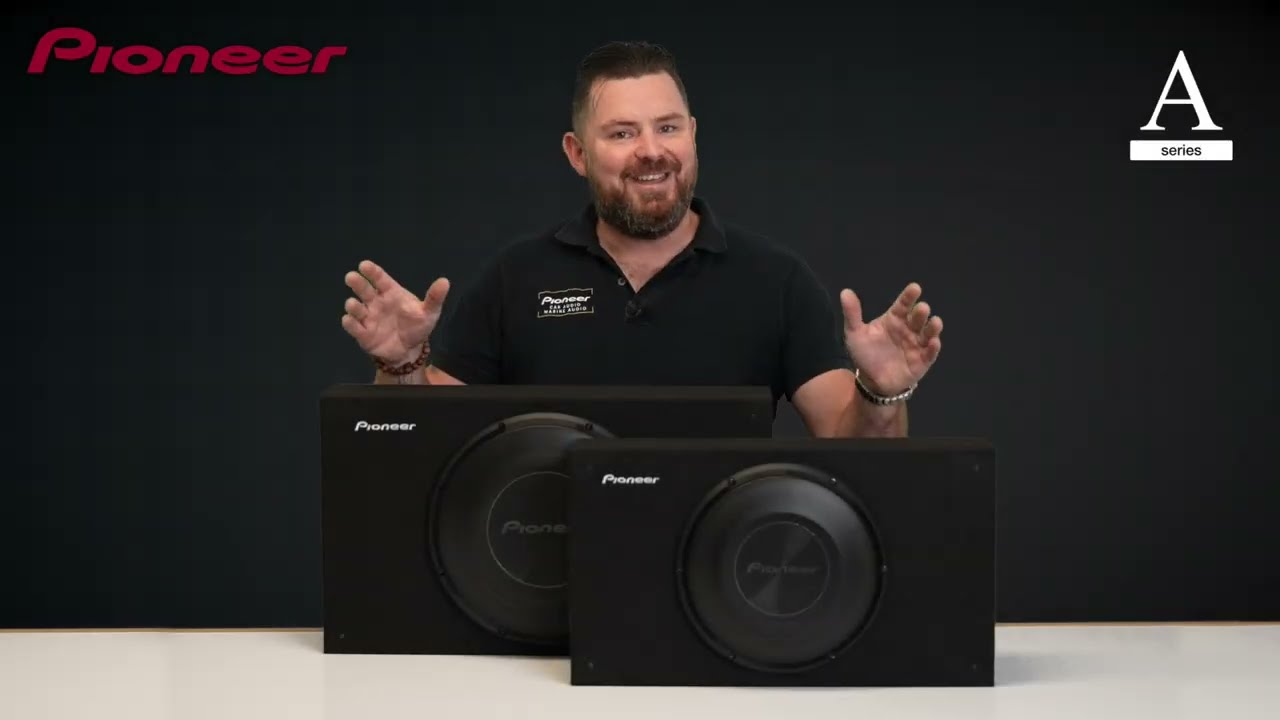 Pioneer A-Series Shallow Subwoofer Enclosures - Product Overview