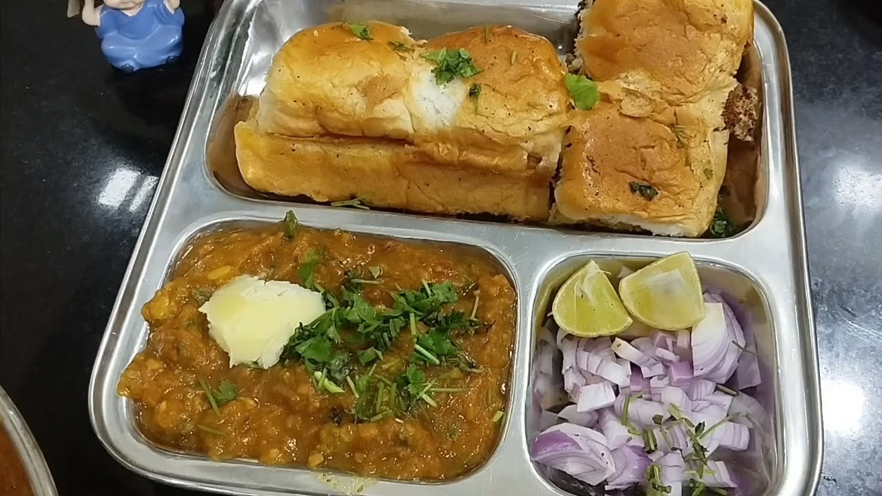 Bina butter 🧈 ke dhaba style paav bhaji ki recipe 😋