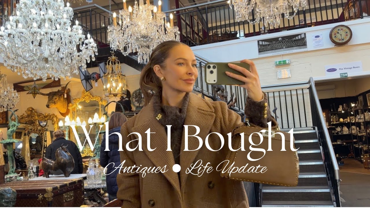 What I Bought Myself for Christmas, House Move Update & Antique Shopping