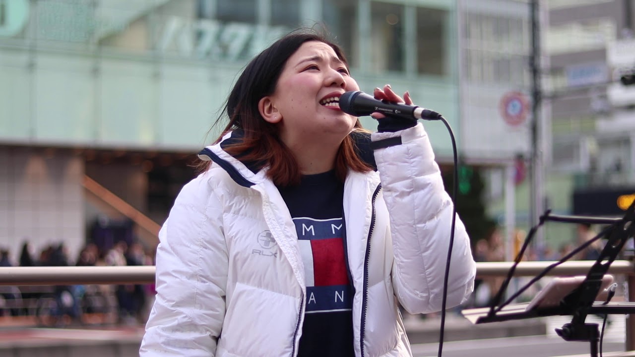 ゼロのままでいられたら/offcial髭男dism  Miyoneさん  新宿路上ライブ　20.03.15