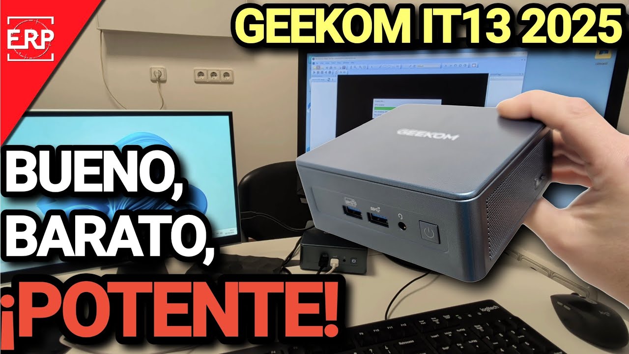 UN MINI PC MUY POTENTE Y BARATO / EXPERIENCIA REAL / GEEKOM IT13 2025