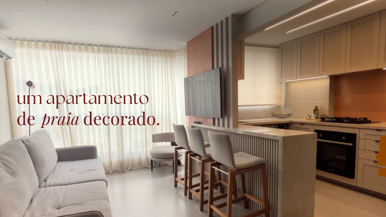 Reforma de Apto de Praia de 60m²