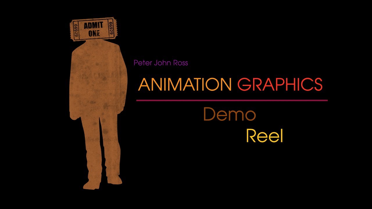 Peter John Ross - Animation/Graphics Demo Reel