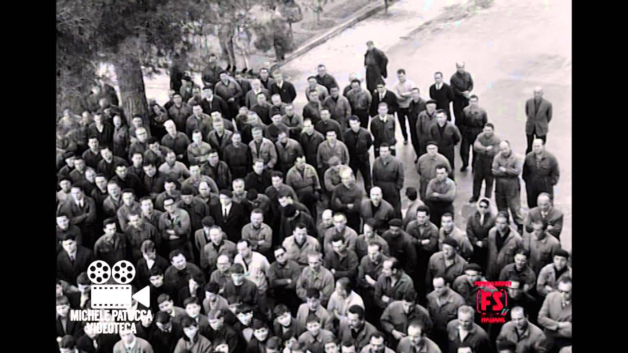 1964 - Officina Ferroviaria FS di Foligno - Festa Degli Alberi